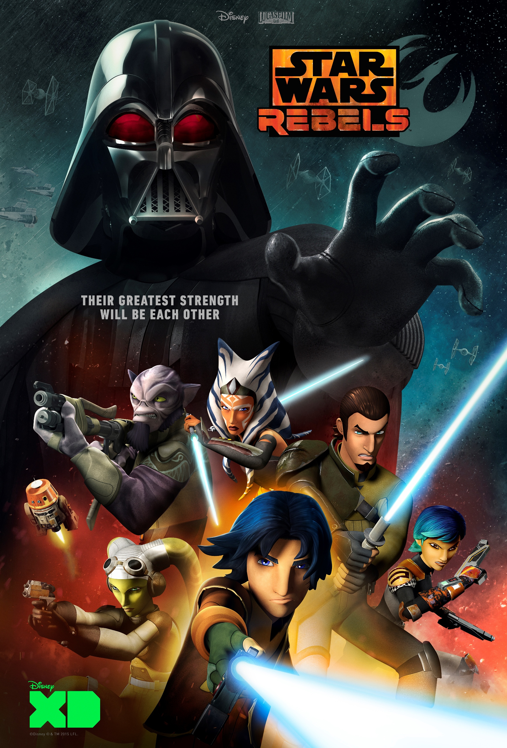 Watch the best animated show on TV, Star Wars Rebels!